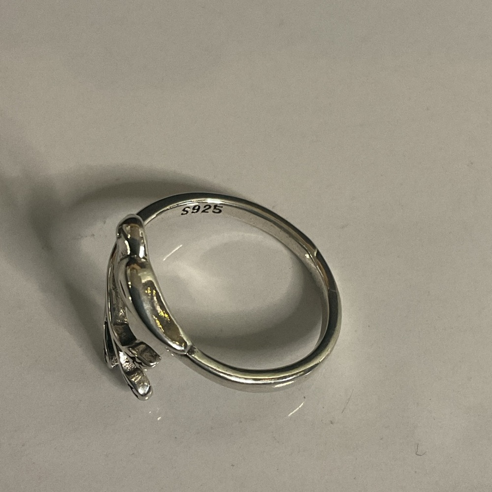 🐘🐘 925 Sterling Silver Bird Adjustable Ring - Picture 10 of 10